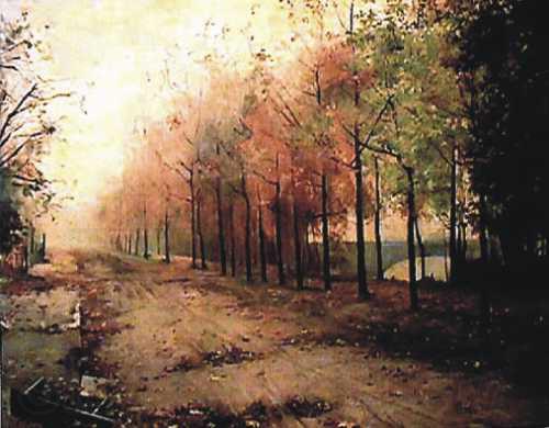 Marie Bashkirtseff Autumn France oil painting art